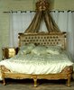 Gold French Bed - 5 foot Kingsize
