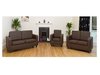 Faux leather sofa 1+2+3 seater sets brown, black, cream