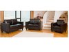 Leather sofa 1+2 and 3 seater set