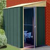Pent Lean to 6 x 4ft Metal Garden Shed