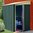 Pent Lean to 6 x 4ft Metal Garden Shed