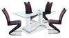 White High Gloss Dining Table and 6 Chairs