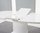 200cm Oval white high gloss dining table and 6 white chairs