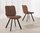 130cm brown ceramic dining table and 4 chairs