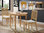 Round Wooden Dining Table and 2 Chairs set