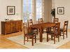 Wooden Dining Table and 6 Chairs Solid Acacia set