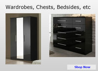 Wardrobes, Chests of Drawers & Bedsides