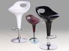 Pair of Bar Stools in High Gloss