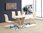 Cream High Gloss Glass Dining Table and 4 Chairs