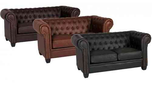 Leather Sofa 3 Seater and 2 Seater Set