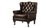 Black, Brown Leather Chair