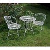 Cream Bistro Garden table and Chairs