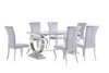 180cm Louis marble dining table and 6 chairs